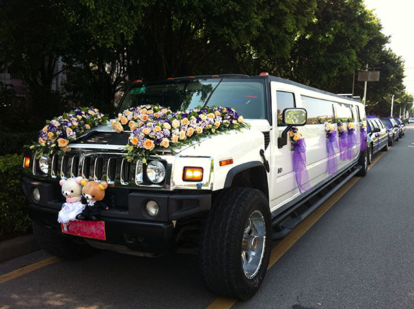 加長悍馬婚禮花車